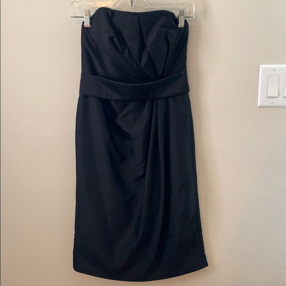 Black WTOO Strapless Dress
